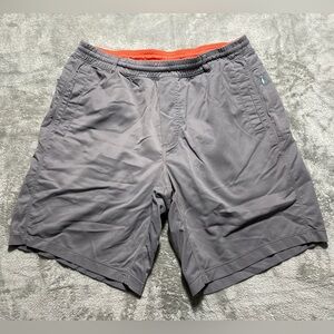 Bird Dogs Boom For Your Boomstick Lined Shorts L Long Gray 9” Inseam Birddogs